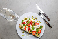 Rezept Focaccia mit Burrata